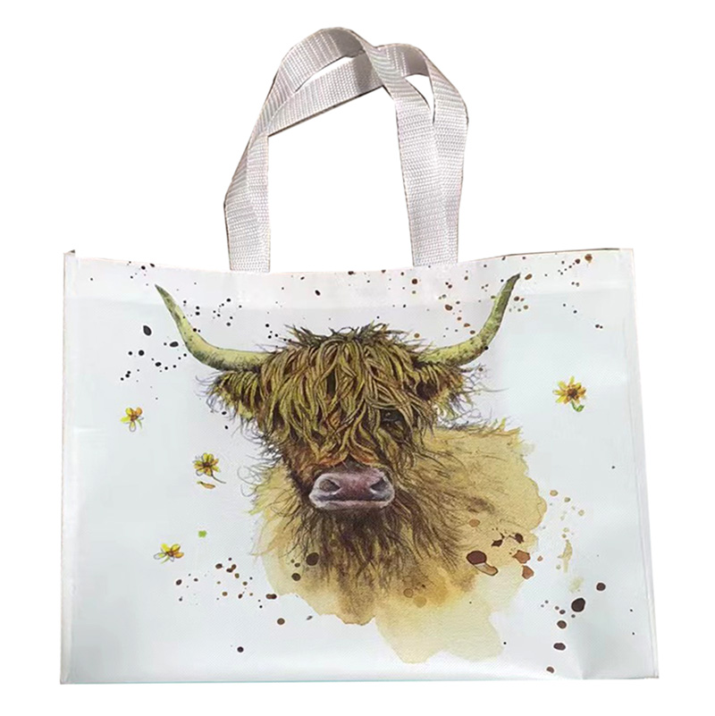 Reusable Shopping Bag - Jan Pashley Highland Coo Cow