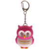 Bright Hooting Owl Novelty Key Ring with Light Up Eyes