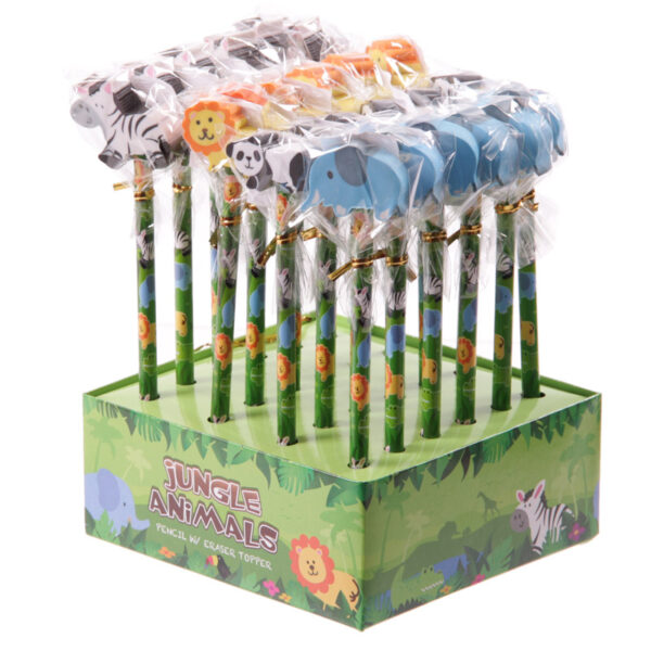 STA22_007 Novelty Kids Jungle Pencils
