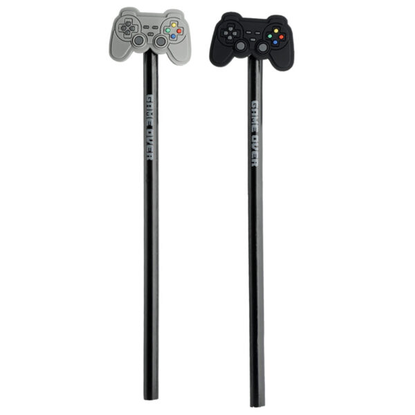 Game Over Pencil with PVC Topper