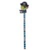 STA64_002 Fun Pirate Design Pencil and Eraser Topper Set