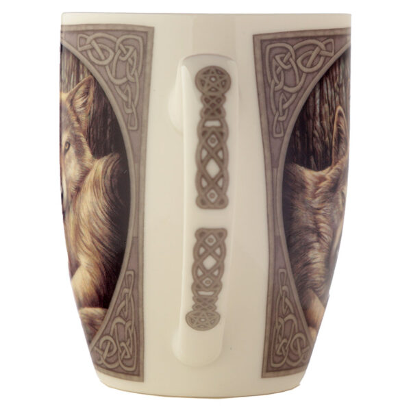 MULP23_003 Porcelain Mug - Lisa Parker Wolves Loyal Companion