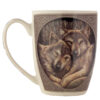 MULP23_004 Porcelain Mug - Lisa Parker Wolves Loyal Companion