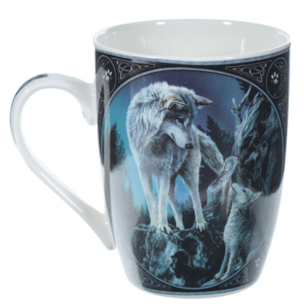 Porcelain Mug - Lisa Parker Wolf Guidance
