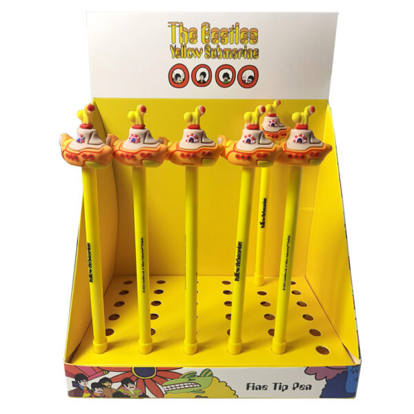 Fine Tip Pen with Topper - The Beatles Yellow Submarine