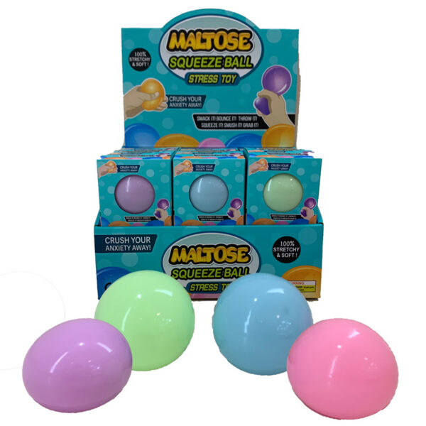 Fun Kids Maltose Squeezy Glow in the Dark Stress Ball