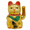 CAT177_001 Decorative Waving Maneki Neko Ceramic Cat 21cm