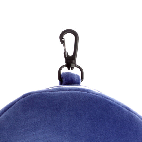 CUSH227_006 Penguin Relaxeazzz Plush Round Travel Pillow & Eye Mask Set