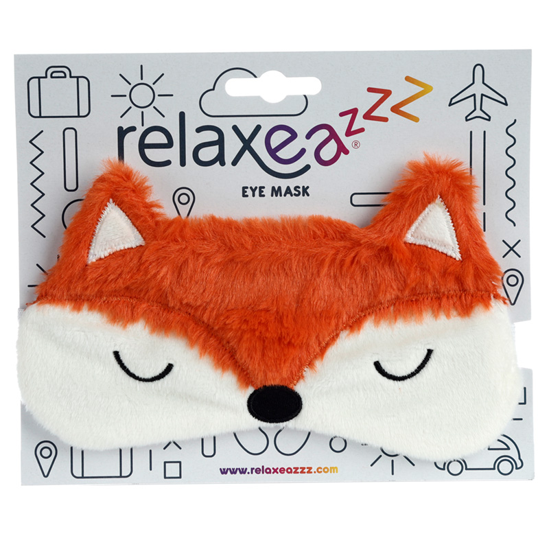 EPP44_001 Plush Fox Eye Mask