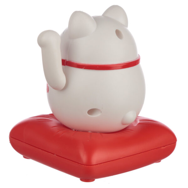 FF26_004 Cute Waving Maneki Neko Cat Design Solar Pal