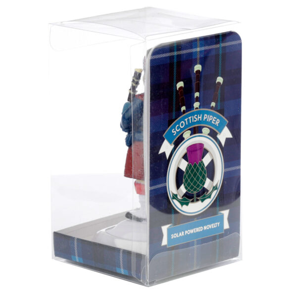 FF83_008 Novelty Scottish Piper Solar Powered Pal