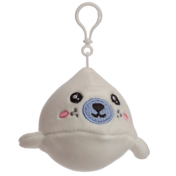 Plush Keyring - Adoramals Squeezies Sealife