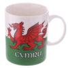 MUG239_002 Collectable Porcelain Mug - Wales Welsh Dragon
