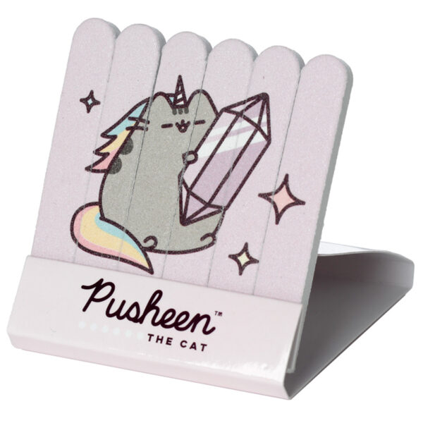 NAIL127_003 Nail File Matchbook - Pusheen the Cat Pusheenicorn