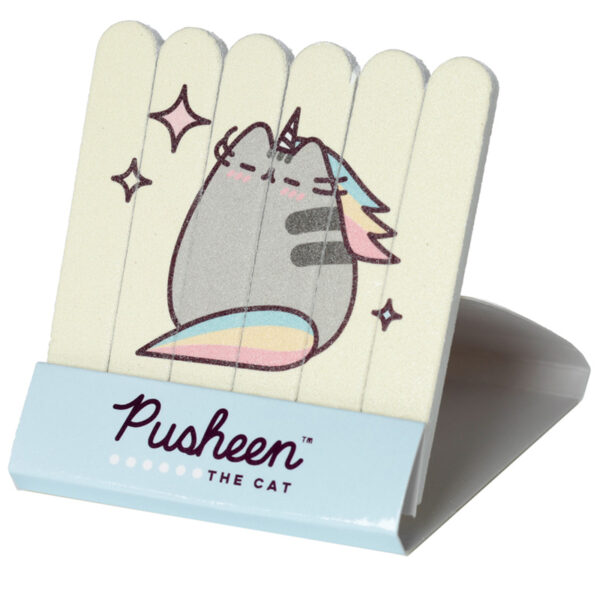 NAIL127_004 Nail File Matchbook - Pusheen the Cat Pusheenicorn