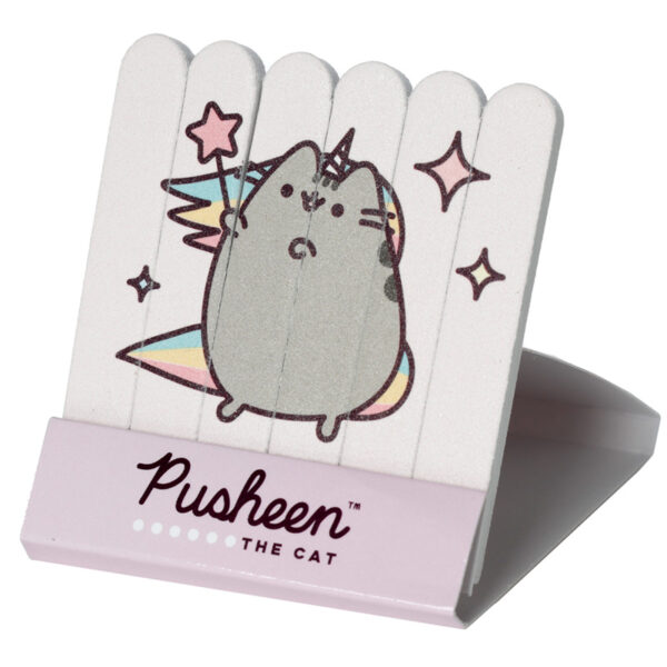 NAIL127_005 Nail File Matchbook - Pusheen the Cat Pusheenicorn