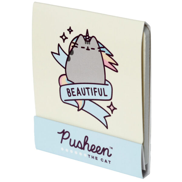 NAIL127_007 Nail File Matchbook - Pusheen the Cat Pusheenicorn