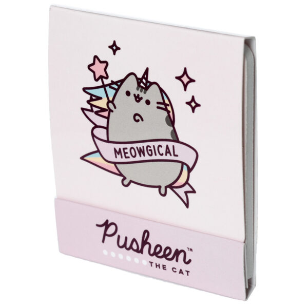 NAIL127_008 Nail File Matchbook - Pusheen the Cat Pusheenicorn