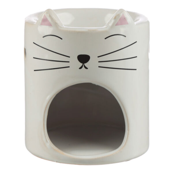 OB300_002 Ceramic Feline Fine Cat Oil Burner