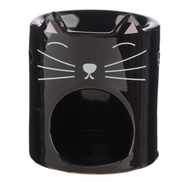 OB300_003 Ceramic Feline Fine Cat Oil Burner