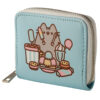PUR109_004 Small Zip Around Wallet - Pusheen the Cat Foodie