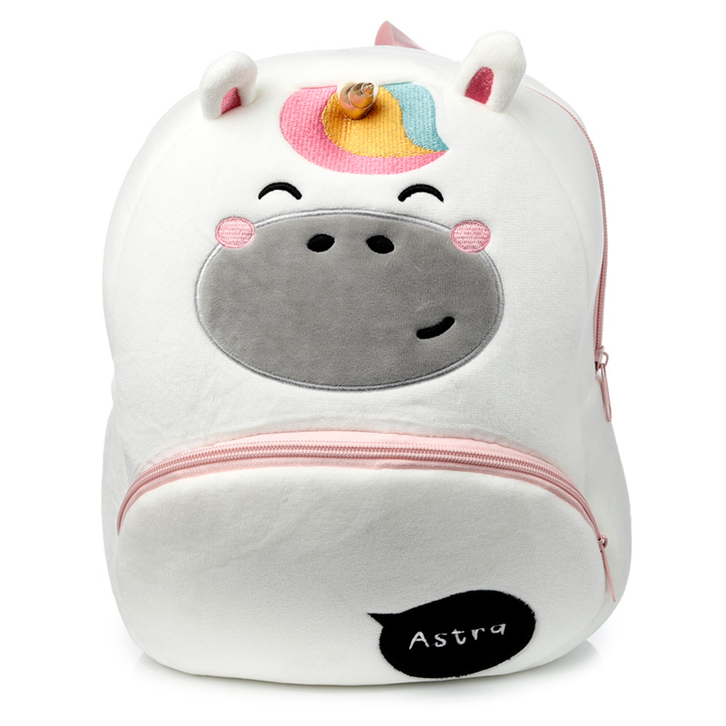 RUCK33_001 Adoracorns Astra the Unicorn Plush Rucksack Backpack