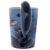 SMUG08_004 Fun Collectable Ceramic Mug - Sealife Design Shark Shaped Handle