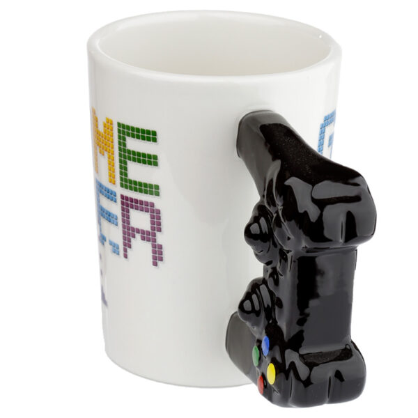 SMUG119_002 Fun Collectable Ceramic Mug - Game Controller Shaped Handle