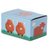 SP91_008 Ceramic Highland Coo Cow Salt and Pepper