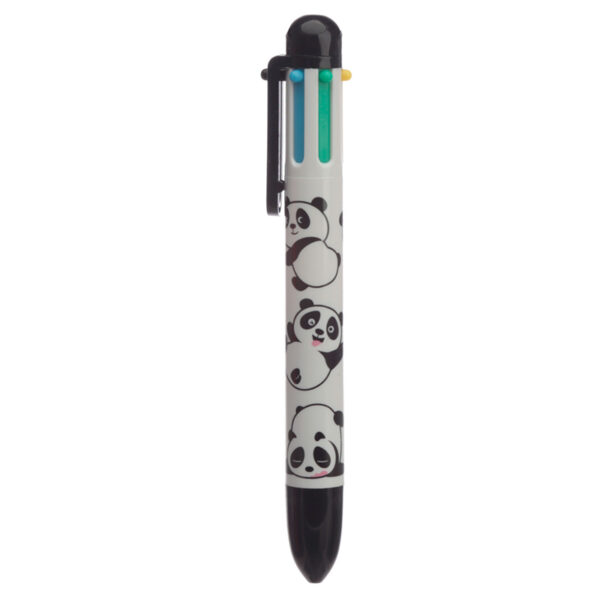 STA103_001 Multi Colour Pen (6 Colours) - Panda