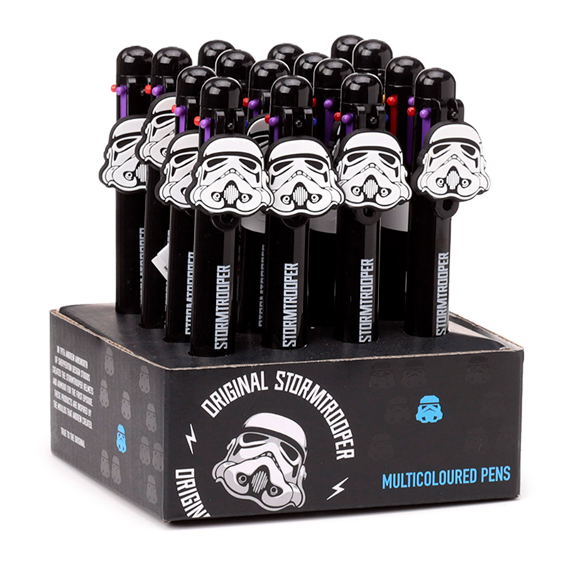 STA283_001 Multi Colour Pen (6 Colours) - The Original Stormtrooper