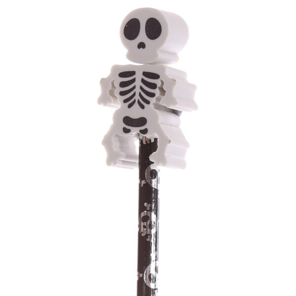 STA45_003 Novelty Kids Skeleton Design Pencil and Eraser