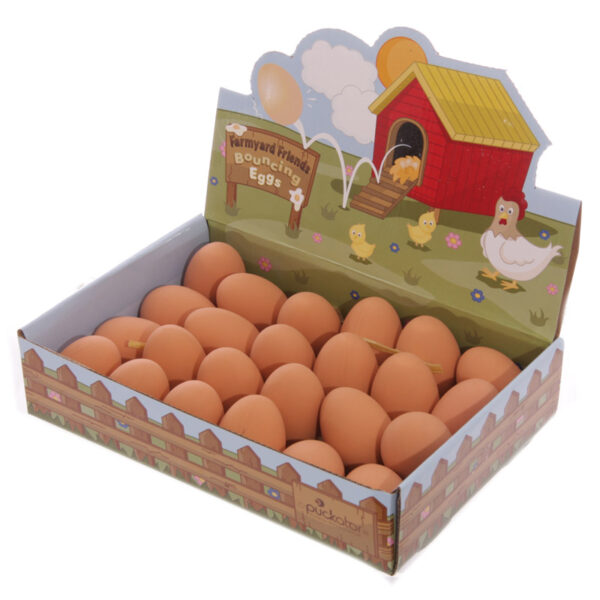 TY300B_002 Fun Novelty Bouncing Rubber Egg
