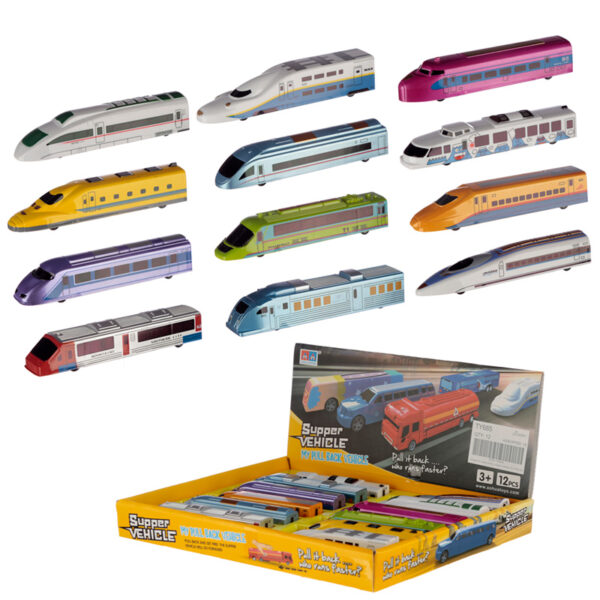 TY685_001 Fun Kids Pull Back Train Toy