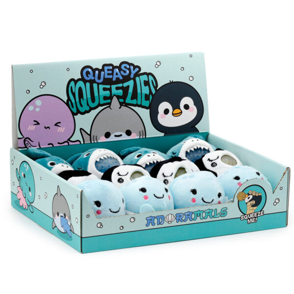 Fun Kids Squeezy Plush Sealife Toy