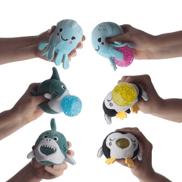 Fun Kids Squeezy Plush Sealife Toy