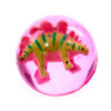 BAL21_002 Fun Dinosaur 3D Rubber Bouncy Ball