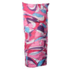 BAND07_002 Neck Warmer Tube Scarf - Pink Patterned