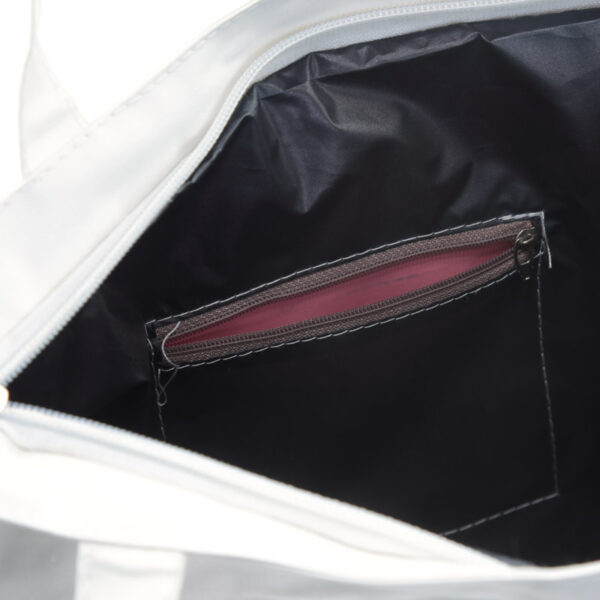 Handy Cotton Zip Up Shopping Bag - London Icons