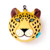Relaxeazzz Travel Pillow & Eye Mask - Leopard