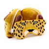 Relaxeazzz Travel Pillow & Eye Mask - Leopard