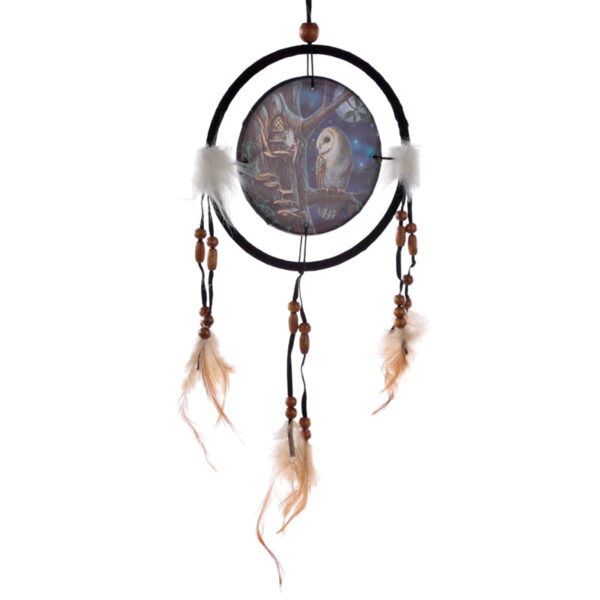 DCPB06L_001 Dreamcatcher (Small) - Lisa Parker Fairy Tales Owl & Fairy
