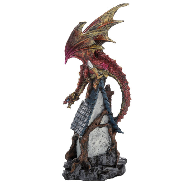 DRG491_007 Collectable Dark Legends Dragon LED Woodland Spirit