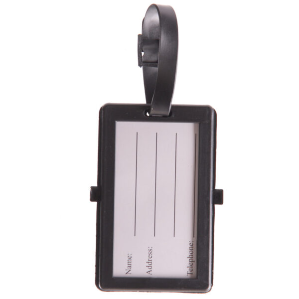 LON57_003 PVC Luggage Tag - London Icons London Bus