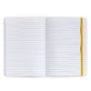 Recycled Paper A5 Lined Notebook - The Beatles Yellow Submarine White