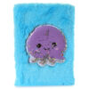 Fluffy Plush Notebook - Adoramals Octopus