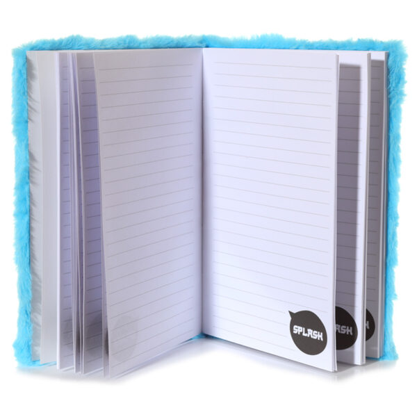 Fluffy Plush Notebook - Adoramals Octopus