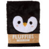Fluffy Plush Notebook - Adoramals Penguin