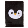 Fluffy Plush Notebook - Adoramals Penguin