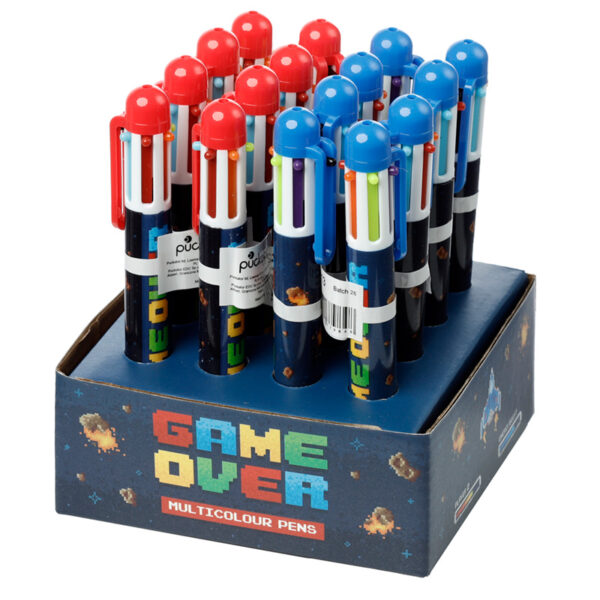 Multi Colour Pen (6 Colours) - Game Over